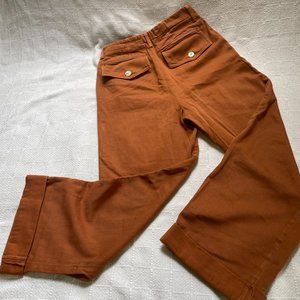 Free People wide cuff-leg pants - size 28